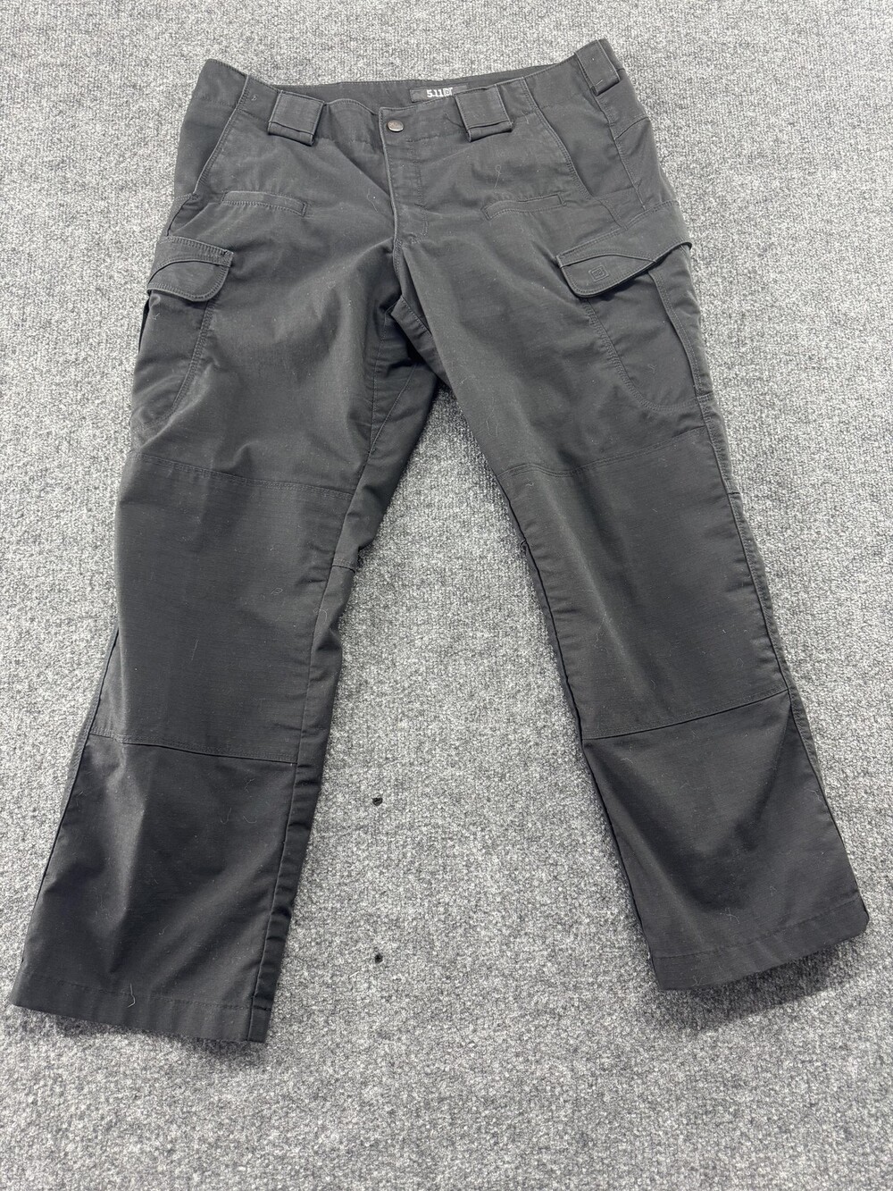 5.11 Tactical Pants Womens 14 Black Cargo Straight Leg Workwear Outdoor Pockets